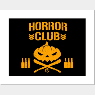 Horror Club - Pumpkin Posters and Art